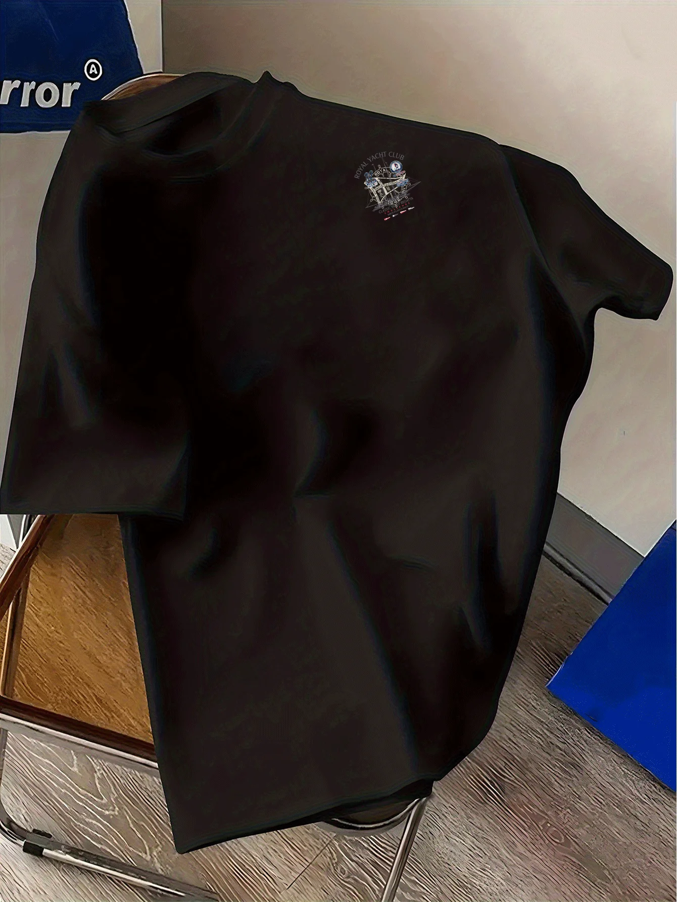 Herren T-Shirt im Küstenstil mit Motiv „Klassische Yacht- und Segelrennen“ – Segelbootmuster, lockere Passform, 100 % Baumwolle, Sommer-T-Shirt – Detail 4