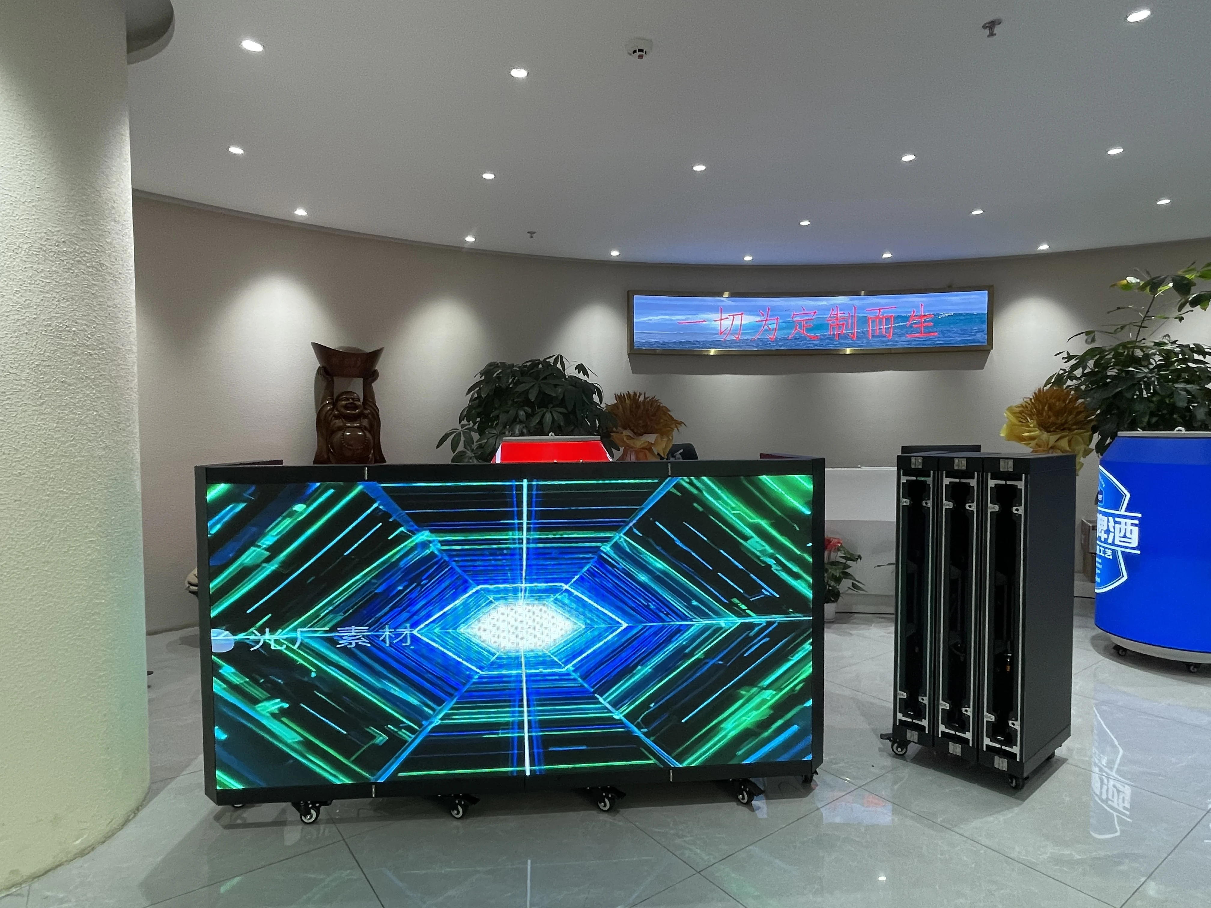 P2.6 P2.97 P3.91 Foldable LED DJ Booth Portable Stage Video Wall Screen for Wedding Music Festival Nightclub Bar Events