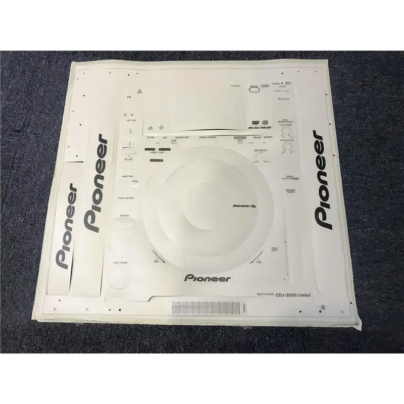 

Pioneer DJ Sticker CDJ2000Limited Disc Player Panel Protective Film White Limited Edition Spot