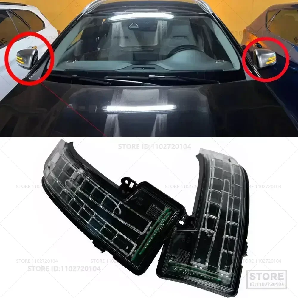 For 2006-2019 Mercedes-Benz G/GL/GLS/ML/R (W463 X164 X166 W166 W251 V251) Rearview Mirror Signal Light 1668200121 1668200221