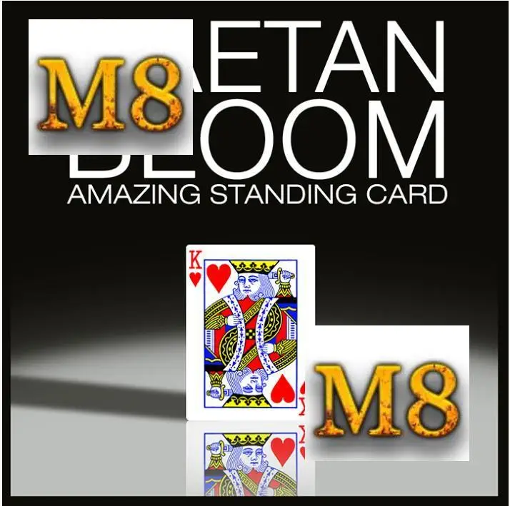 Amazing Standing Card by Gaetan Bloom , Magic instruction,Magic Trick