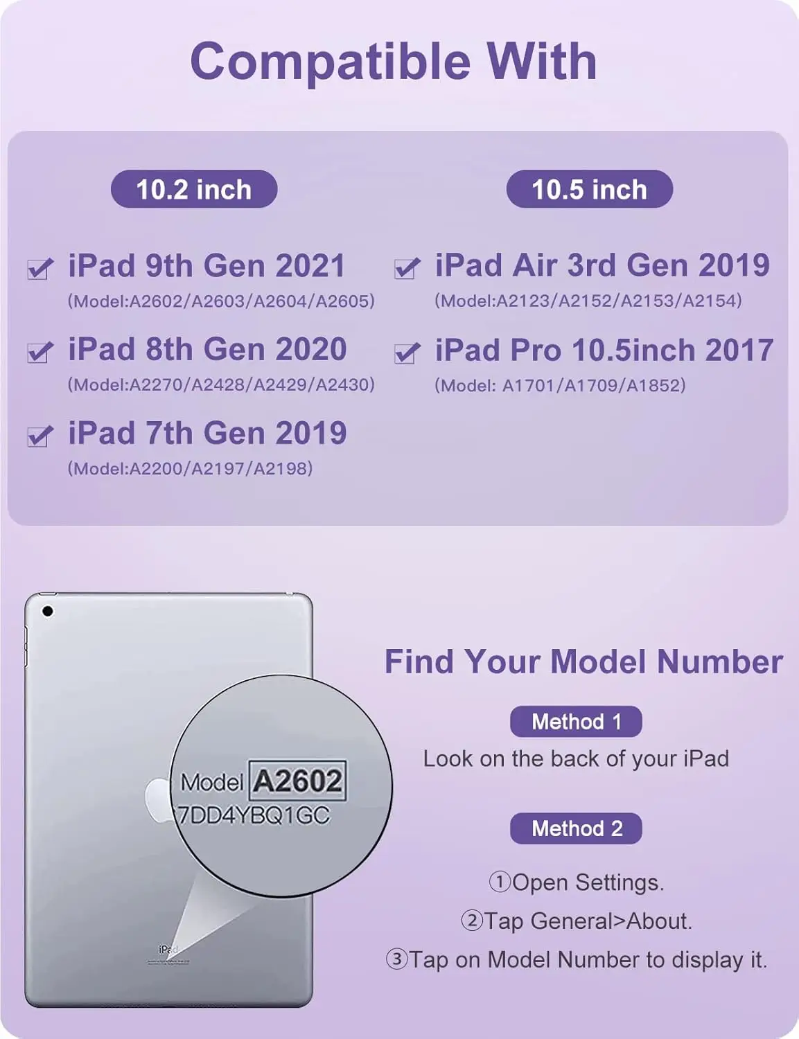 Transparent TPU Case For iPad 9th 8th 7th Gen 10.2 Inch A2270 A2602 A2200 Silicon Soft Cover For iPad Pro 10.5 inch Air 3rd Gen