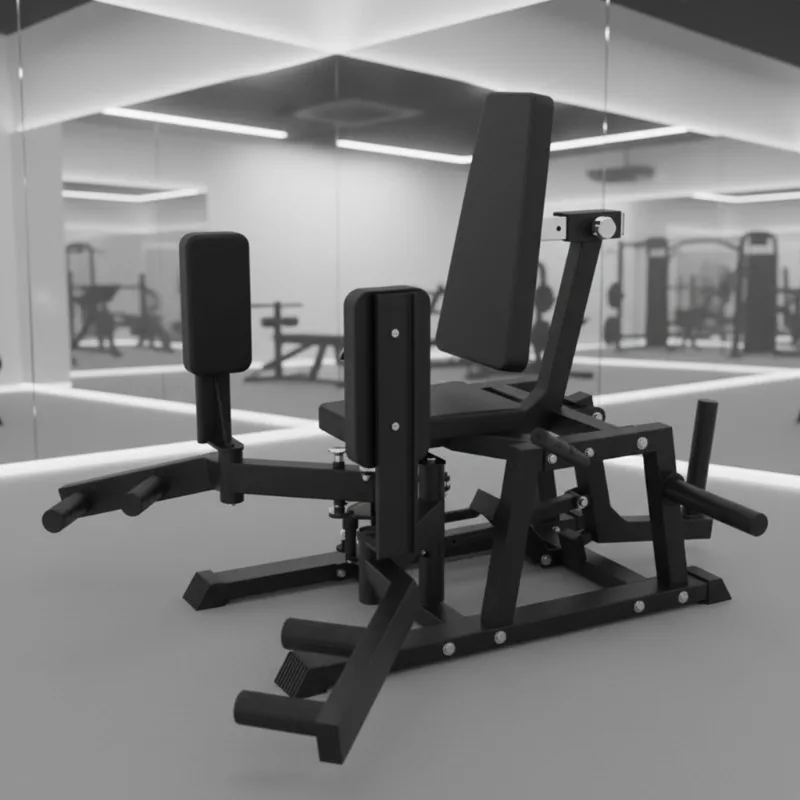 Quality Plate Loaded Dual Functional Hip Abductor Adductor Exercise Machine Inner Outer Thigh Leg Strengthening Metal Training