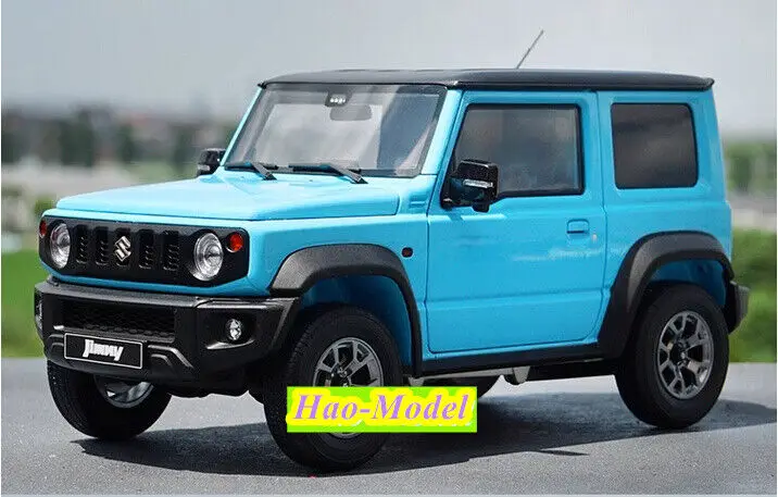 

ЖК-дисплей 1:18 для Suzuki Jimny, литой металлический автомобиль, детские игрушки, подарки на день рождения для мальчиков, хобби дисплей, коллекционные украшения, синий