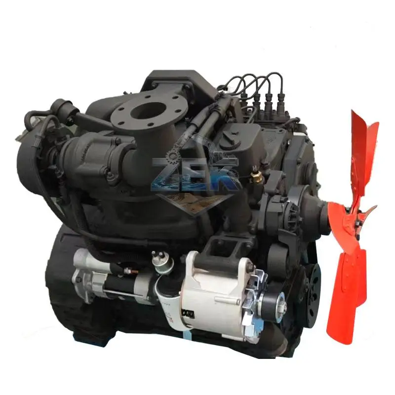 Construction Machinery Parts 4 Cylinder 4BT Diesel Engine Motor Excavator 4BT Complete Engine Assembly Fits