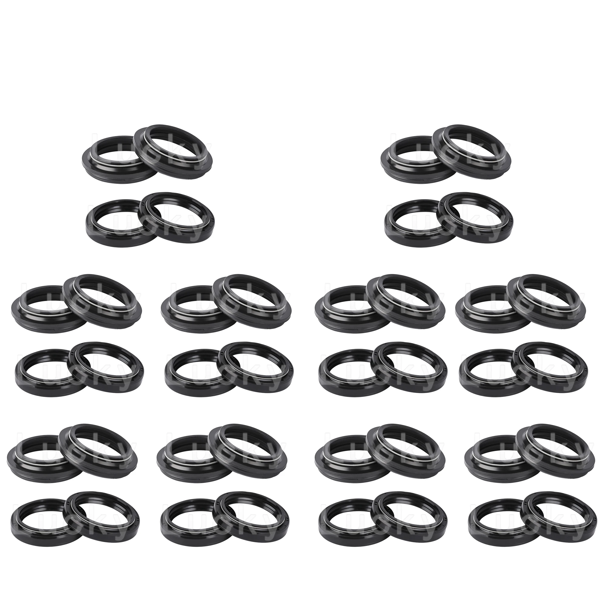 

41x53x8/10.5 Front Fork Oil Seal & Dust Cover For Yamaha XT600E XJ600N XJ600S YZF-R6 XVS650 XVS650A XVS650AT XSR700 1984-2016