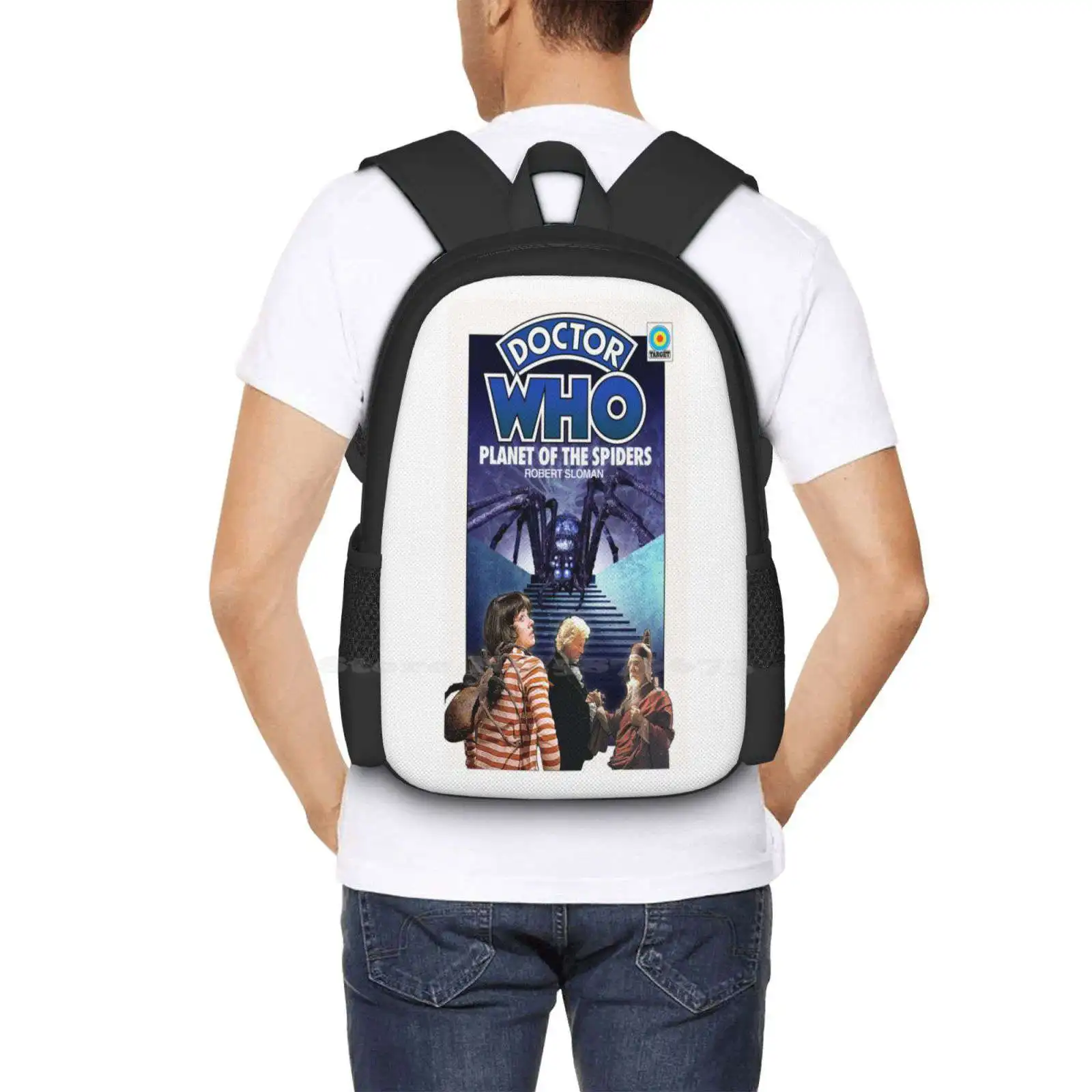 Planet Of The Spiders Hot Sale Backpack Fashion Bags Cult Tv Retro 70S Sci Fi