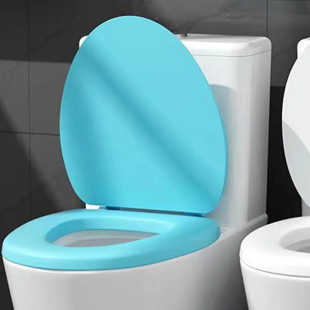 Soft Toilet Seat Bowl Home Bathroom Cover for Seats Standard Toilets Removable Replacement Eva