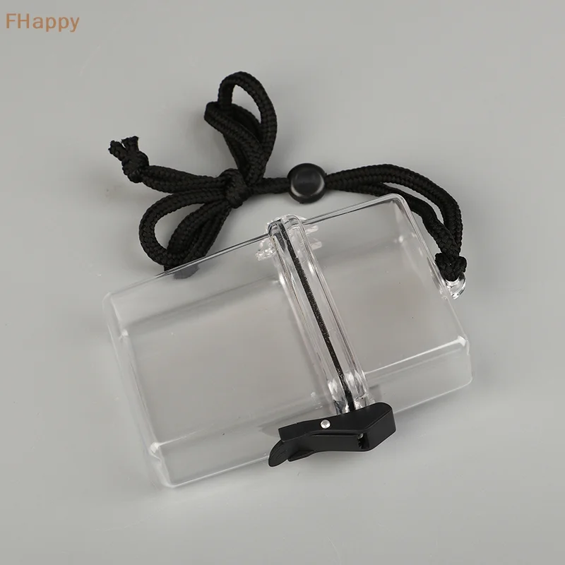 Transparent Collect Classification Box Portable Small Card Sealed Storage Can Money Key Waterproof Tank School Stationery