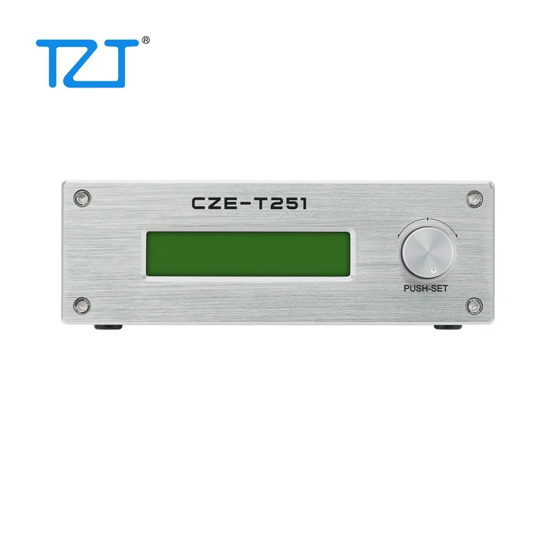 Imagem -05 - Tzt Cze-t251 Transmissor fm Ajustável Mono Stereo Pll Broadcast Station com Antena de Alimentação