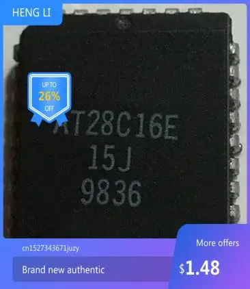 

IC новый 100% AT28C16E-15JC