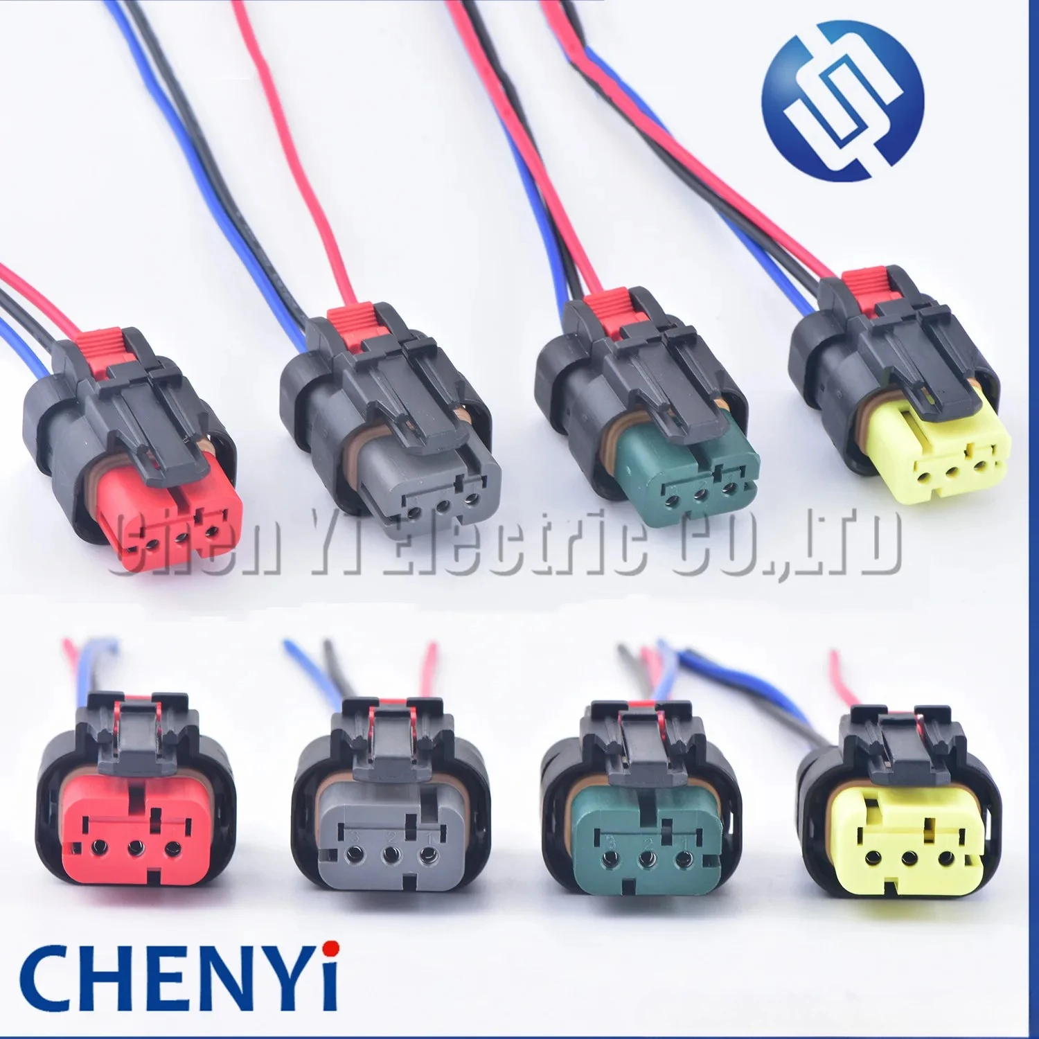 3 Pin Auto engine oil pressure camshaft Hydraulic pump high pressure sensor Plug 776523-1 776429-1 For CAT Excavator Carter