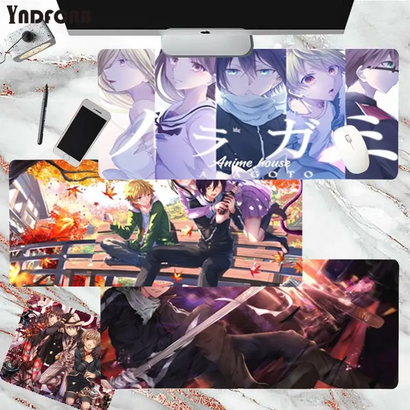 

Noragami Mousepad New Rubber Mouse Durable Desktop Mousepad Size for Game Keyboard Pad for Gamer