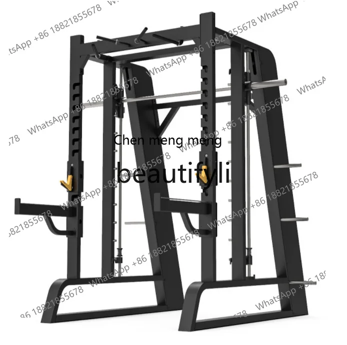 

x Frame squats, bench presses, weight racks, strength training equipment, gantry racks, multi-functional gym equipment