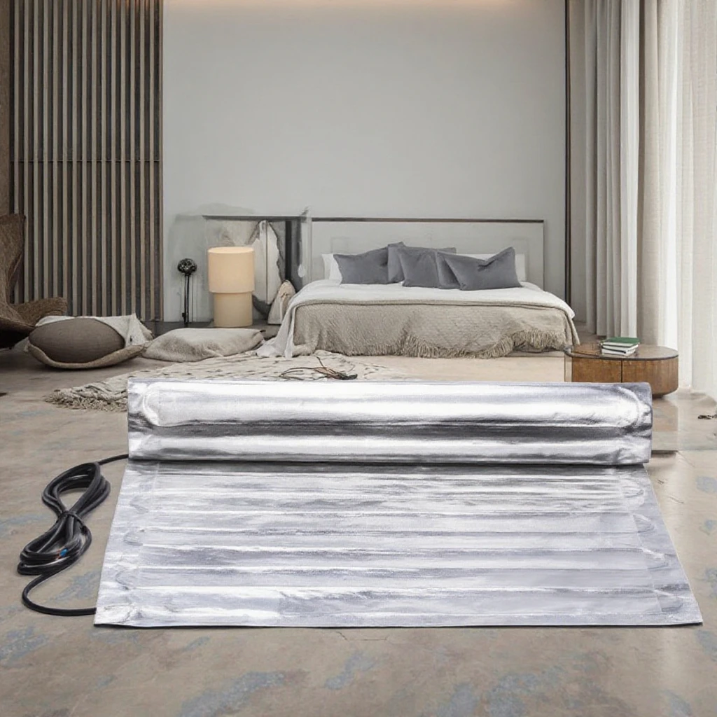Aluminium Foil Electric Heating Mat for Apartment | Underfloor Heating System Component