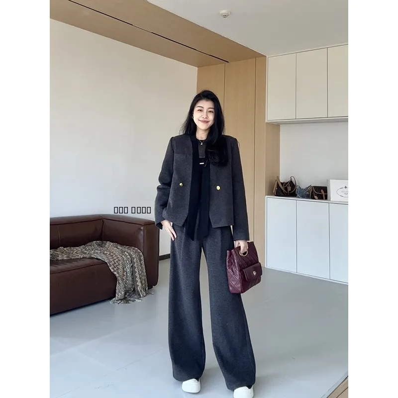 

Briti Sle down Jaet Commuter Straight Leg Pants Versatile Padded Coat Polyester Fiber White Du down Filling Zipper Cl...