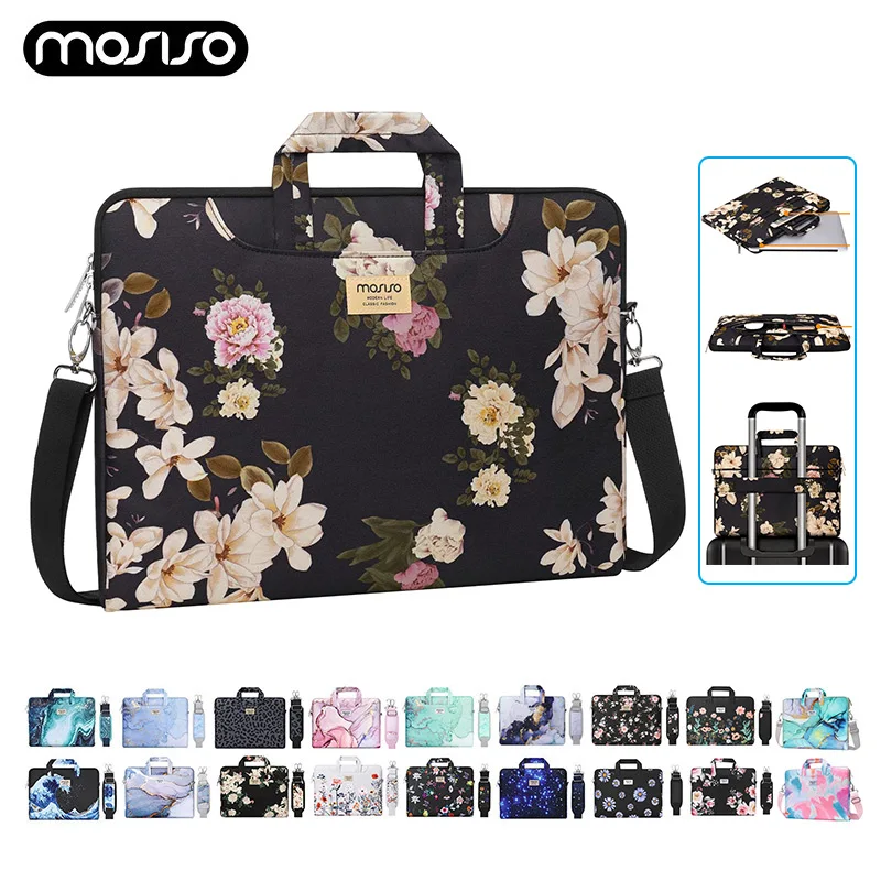 Bolsa de ombro para laptop para homens e mulheres, pasta de manga para notebook, Dell, Lenovo, HP, Asus, MacBook Air Pro, M1, M2, 13, 13.3, 14, 15,