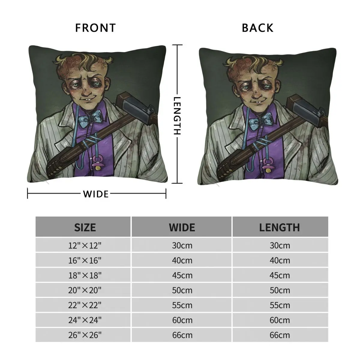 Outlast Franco Barbi Il Bambino Pillowcase Polyester Linen Velvet Printed Zip Decor Car Cushion Cover 45x45