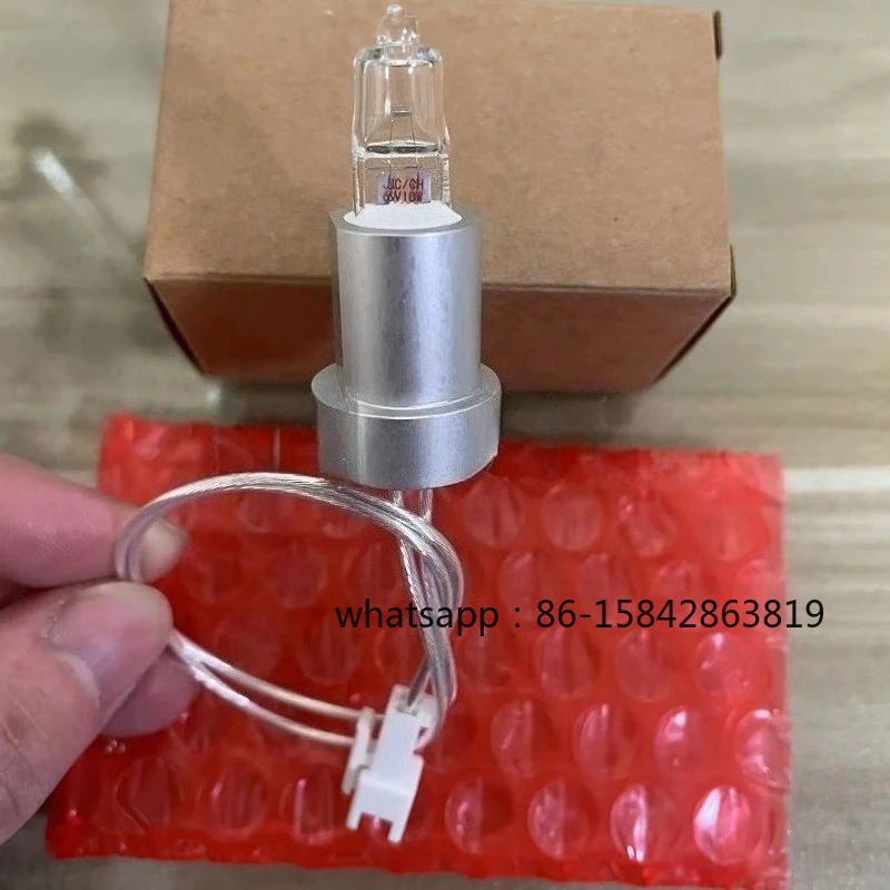 Lámpara halógena KLS 6V10W para BIOELAB AS120 AS160 AS280 AS380 AS480 AS600 AS800 Análisis Bioquímico Lámpara Bioelab AS280 6V10W