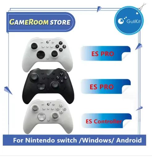 

Gulikit ES/ES pro Wireless Controller for Nintendo Switch 2 Bluetooth Compatible with Windows Android iOS - Gaming Accessories