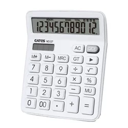 Calcolatrice aziendale semplice Display a 12 cifre Calcolatrice a doppio alimentatore con schermo grande Calcolatrice da tavolo per contabilità per studenti