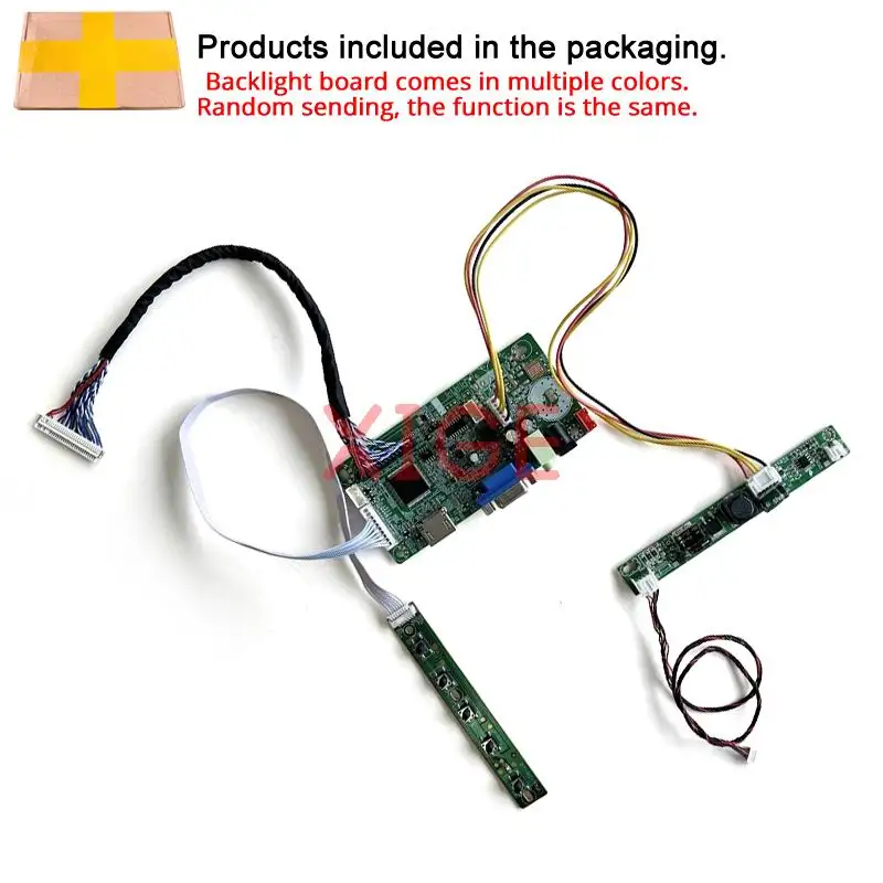 For M270HAN01 M270HTN02 M270HVN02 LCD Panel Driver Controller Board VGA Kit DIY Matrix 1920*1080 30-Pin LVDS HDMI-Compatible 27