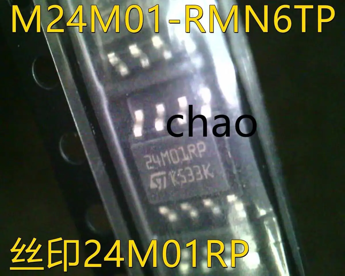 10PCS/M24M01-RMN6TP 24M01RP SOP-8