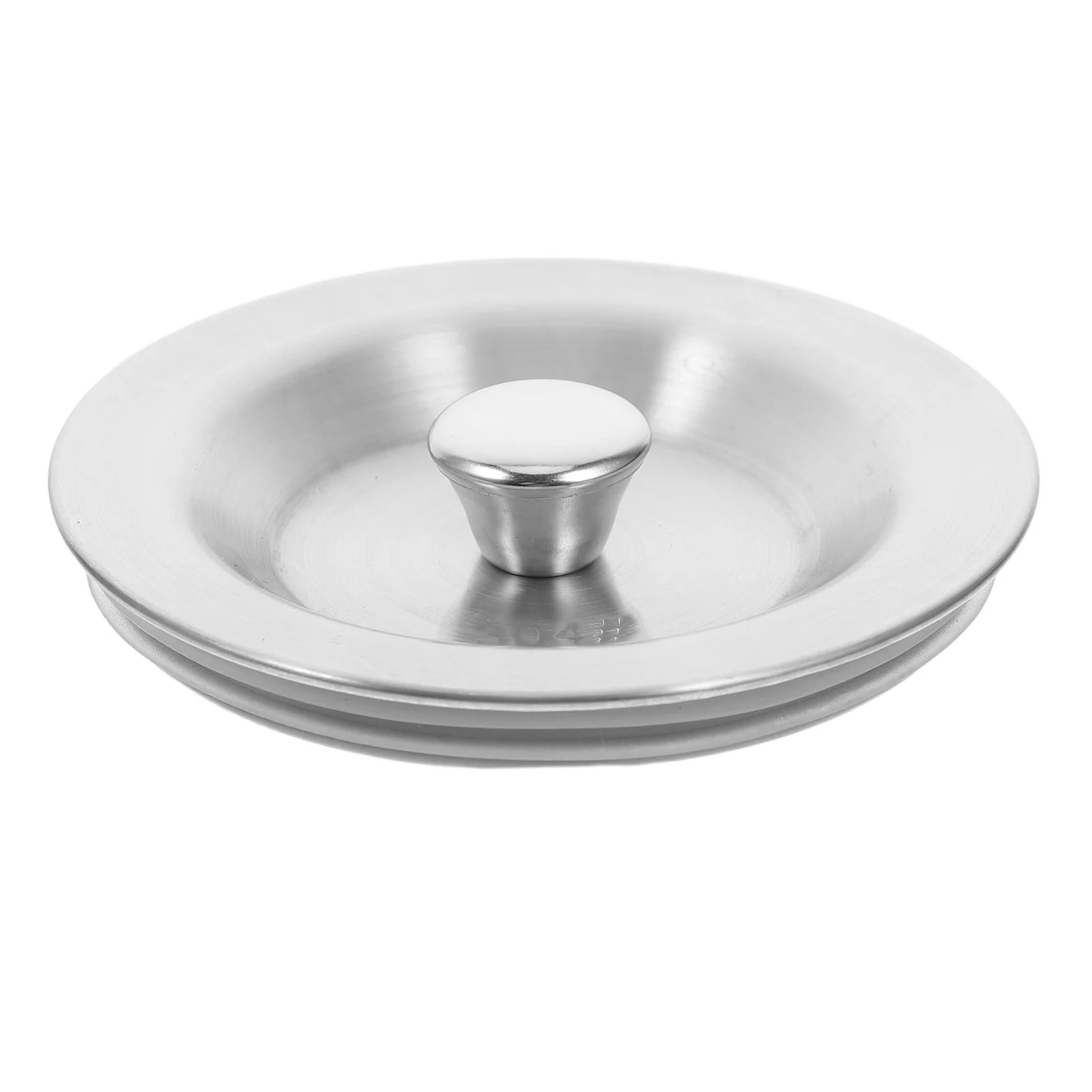 

Stainless Steel Drain Cover Water Basin Stopper Strainer Waterproof Seal Odor Blocker Easy Clean Modern Design Cover For