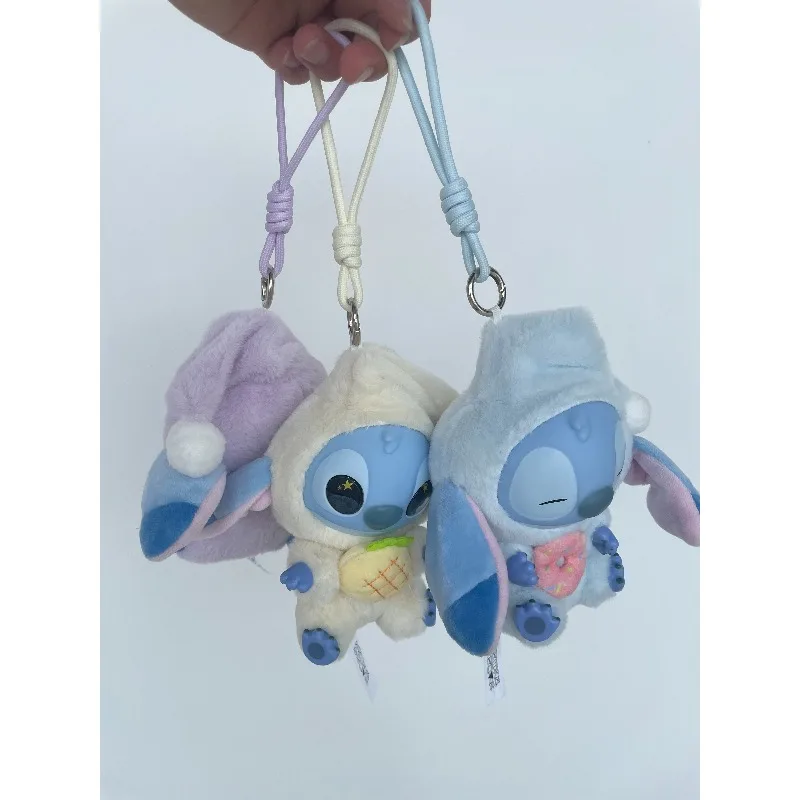 2025 Nowa Seria Disney Stitch Blind Box Przytulanka do Spania i Jedzenia, Pluszowa Zabawka, Zawieszka, Urocze Dekoracje dla Dzieci i Dorosłych, Prezent