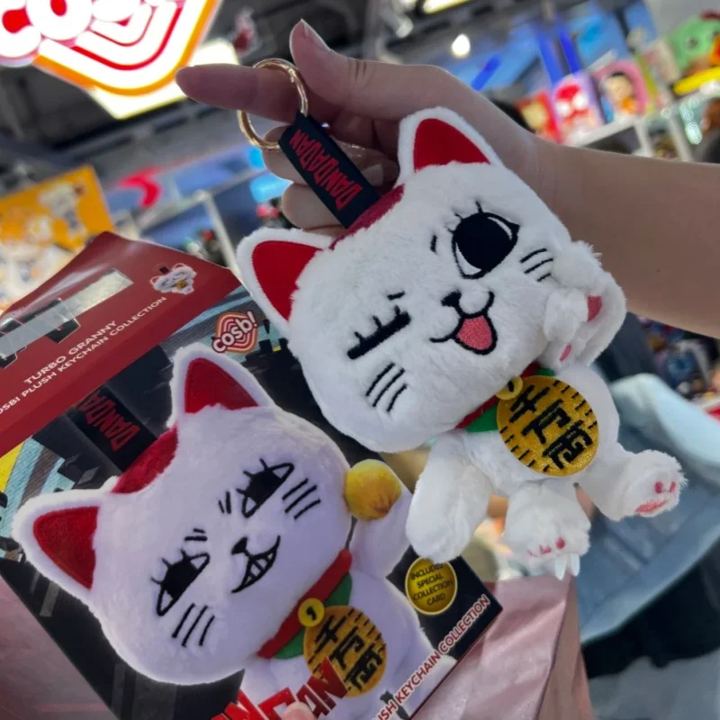 ของเล่นใหม่สุดฮิต ของแท้จาก Dandadan Turbo Granny Cosbi ตุ๊กตาขนนุ่มแบบกล่องสุ่ม ตุ๊กตาแมวนำโชคสุดน่ารัก พวงกุญแจตุ๊กตา ของขวัญวันฮาโลวีน