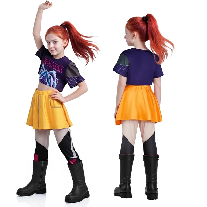 2026 K P  Demon Hunters Rumi Mira Zoey Role Playing Costumes For Childrens Performances Halloween Costumes