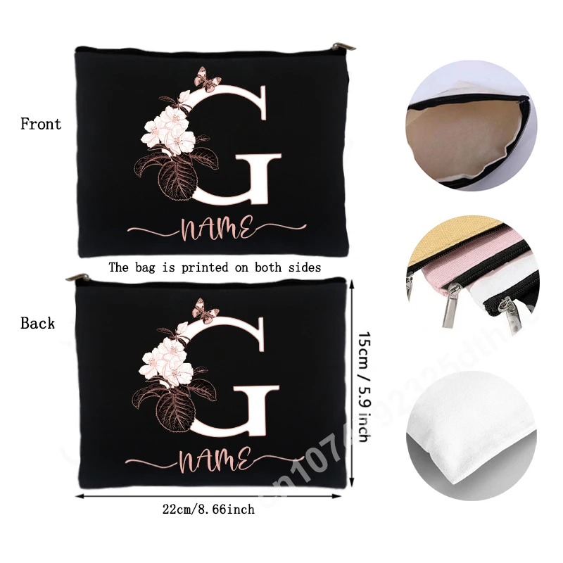 Garland Cartoon Animal Women Cosmetic Bag for Girl Makeup Bags Lady Toiletry Organizer Panda Penguin Print Handbag Teacher Gifts