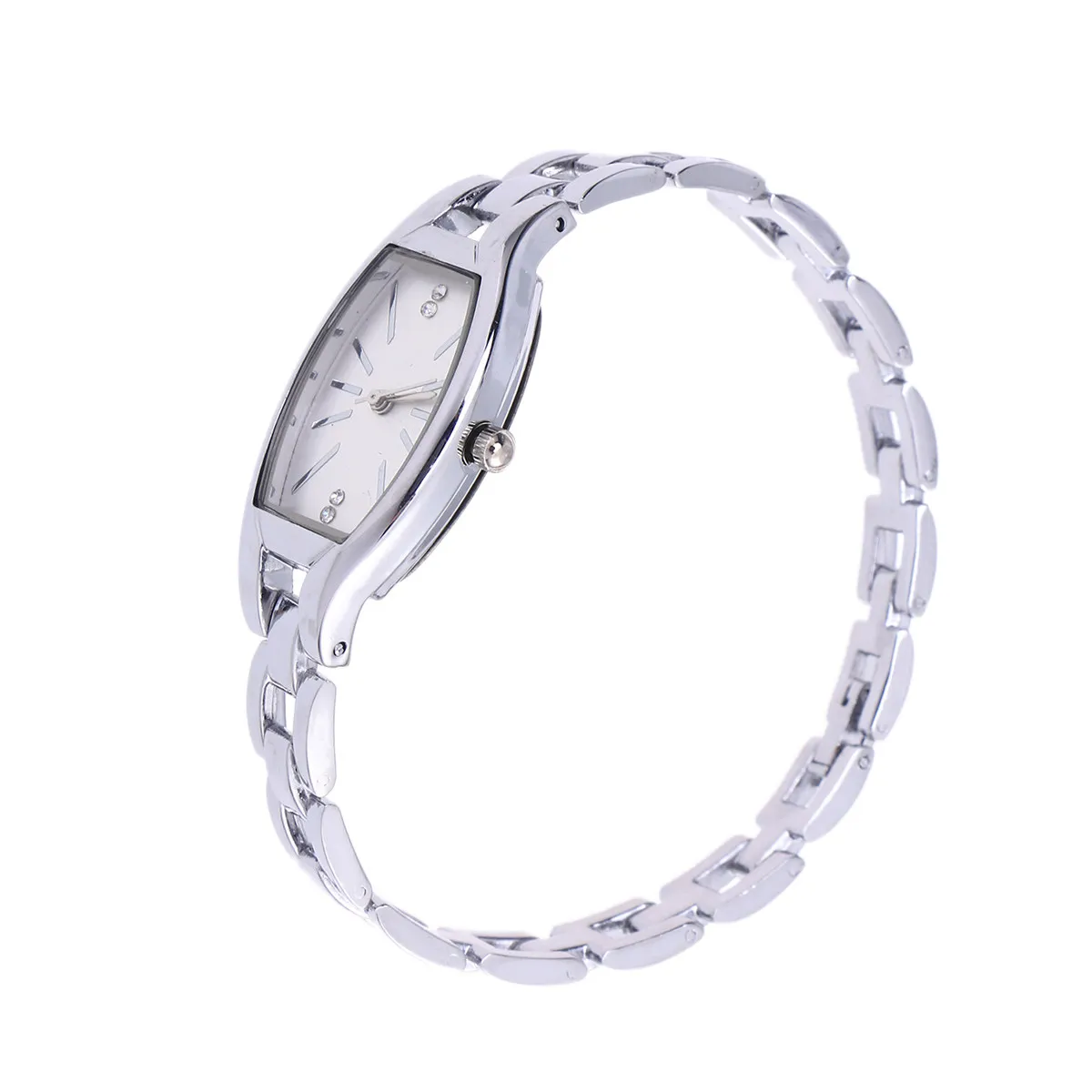 Noble Quartz Watch Silver White-Faced Simple Elegant Design Perfect Gift for Women Birthday New Year Thanksgiving 's