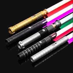 RGB Lightsaber Metal Laser Sword Rave Flashing Toy Espada Sabre Laser Sabre De Luz Light Stick Cosplay Luminous Led Stick