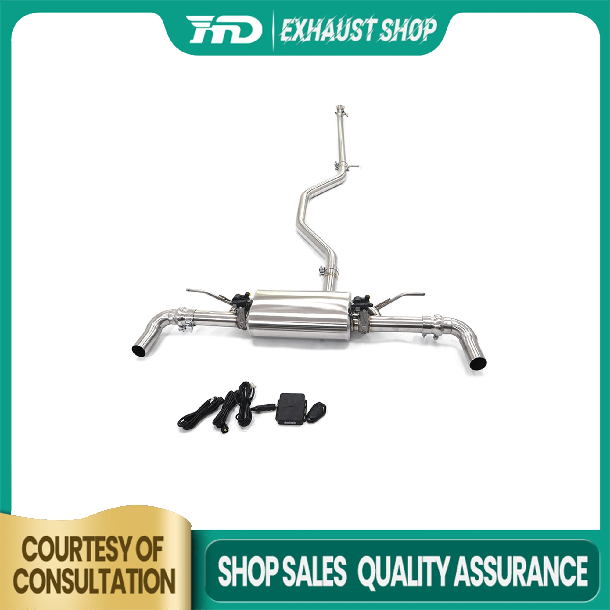 

Высокое качество Catback для Mercedes Benz A200 W176 1,6T выхлопная система из нержавеющей стали электронный клапан глушитель цена со скидкой HMD