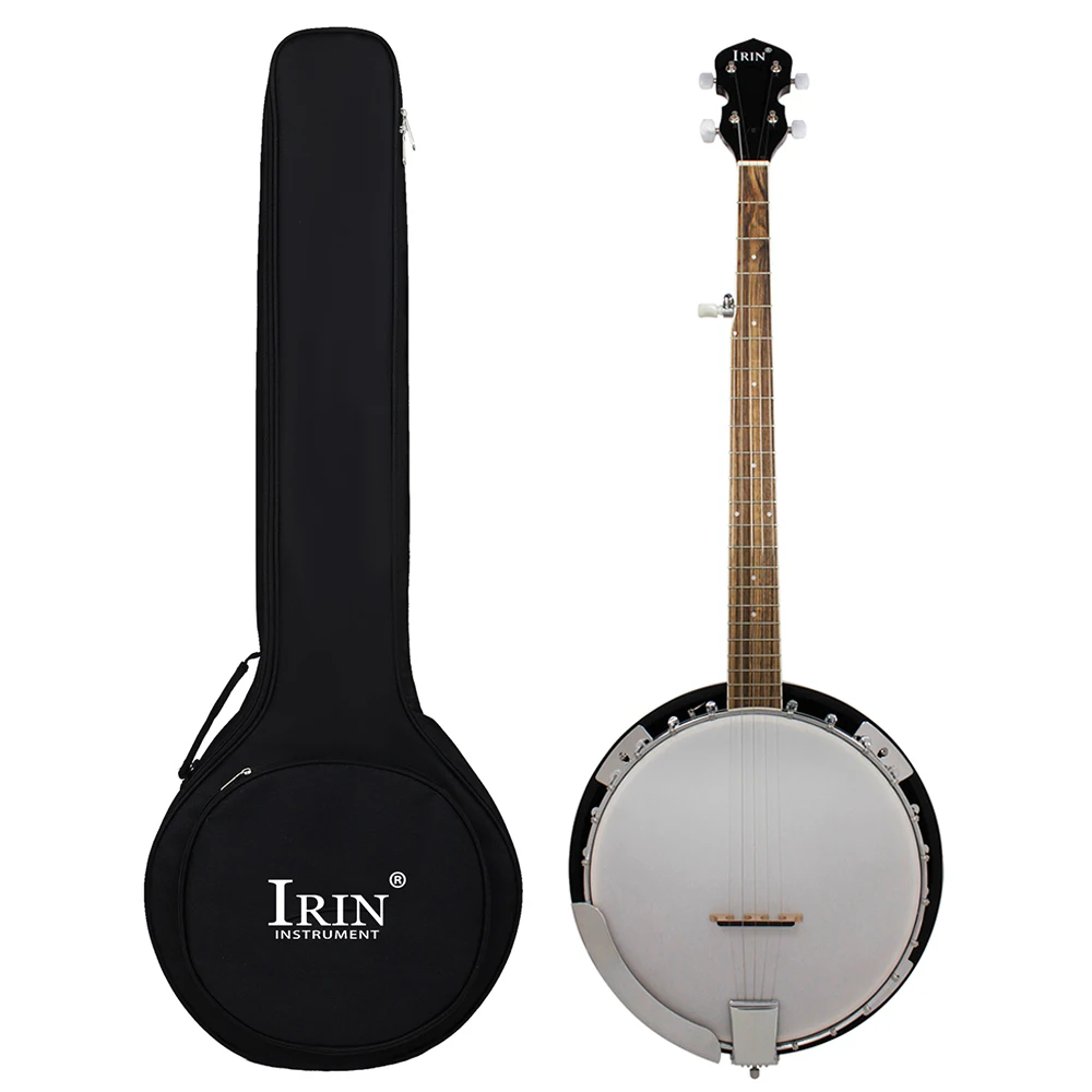 

IRIN 22 Frets 5 Strings Banjo Guitar Sapele 5 Strings Guitar Beginners Musical Instrument Rosewood Fingerboard Banjo With Bag