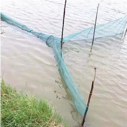 Finefish Automatic Fishing Net Nylon Foldable Trap Lure Crab Fish Lobster Shrimp Minnow Bait Catch Fishing Network  Tool