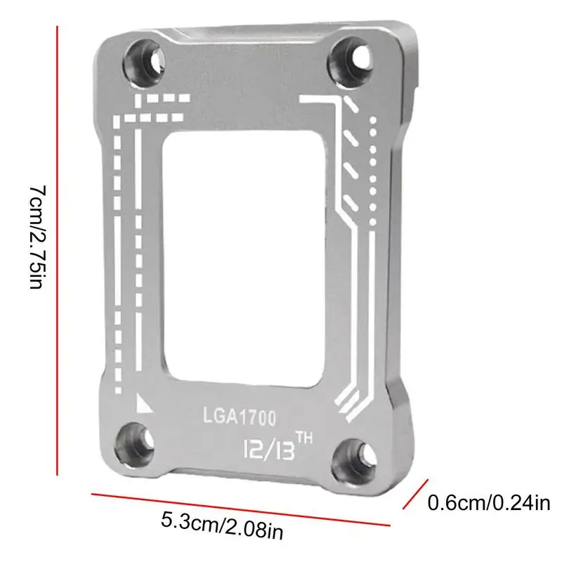 وحدة المعالجة المركزية الإجهاد الانحناء تصحيح قوس ، تثبيت مشبك ، مجموعة LGA 1700 ، الثقيلة إصلاح مشبك ، استبدال إطارات الاتصال