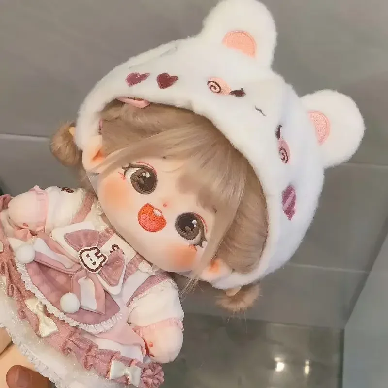 Katoenen poppenkleertjes 7,87 inch vrouwelijke baby Verkleedpop veranderen naakte baby gewone lichaam alleen kleding zonder pop