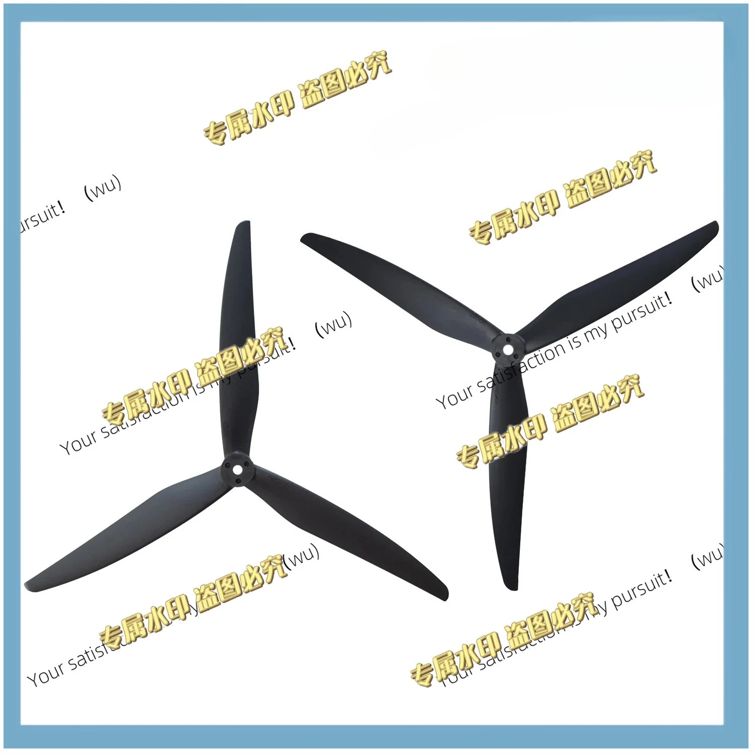 

2Pairs (2CW+2CCW) Gemfan 1050 10X5X3 3-Blade Glass Fiber Nylon Propeller Prop for Multirotor 10inch FPV Drone