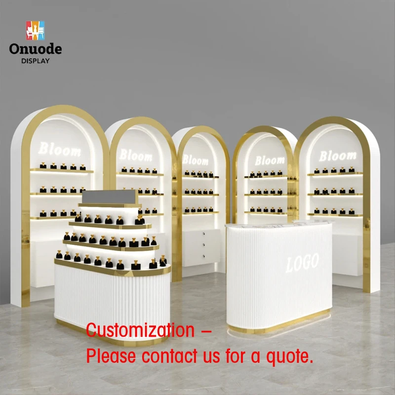 custom.Factory Direct Custom Perfume & Cosmetics Island Kiosk | Retail Display Cabinets | One-Stop Design Solution