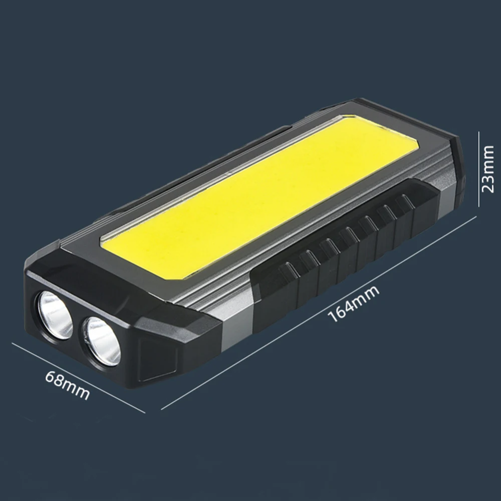 USB-Aufladbare Campinglampe COB-Arbeitsleuchte, Auto-Reparatur- und Wartungstaschenlampe mit Magnet 4000mAh Laterne – Detail 11