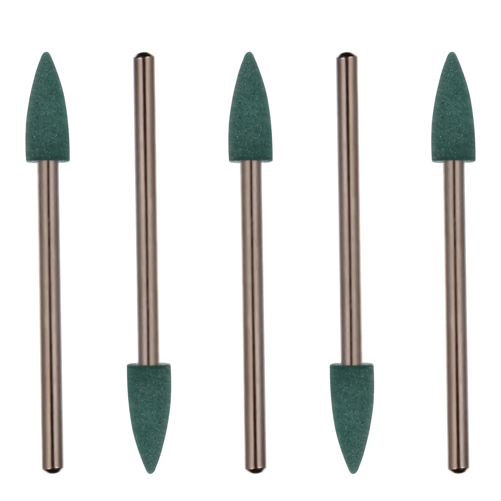 

5pcs Polishing Grinding Heads High Quality Efficient Performance Metal NonMetal Stone Grinding Wheel Rotary Tool Bits Low Noise
