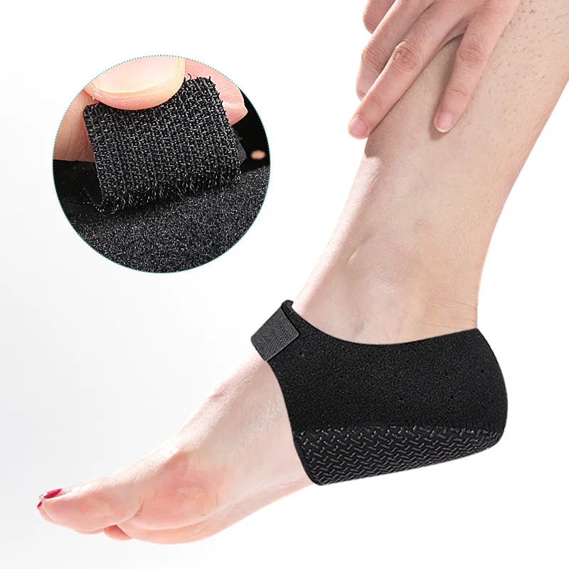 Medical Heel Pads for Plantar Fasciitis - Anti-Slip Bone Spur & Achilles Support, Orthotic Gel Cushion for Walking/Running