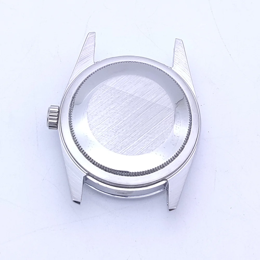 36mm/41mm/31mm Watch Case Tooth Ring Cases Mineral Mirror Glass for 2813 8215 8200 Movement