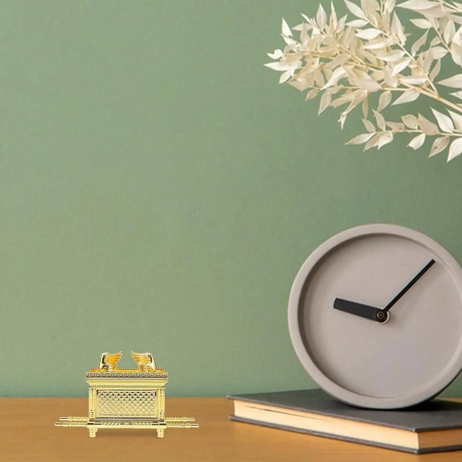 تابوت العهد النموذج التاريخي نسخة طبق الأصل مطلية بالذهب ديكور المنزل احتفالي تمثال زخرفة التصميم المصري القديم #3