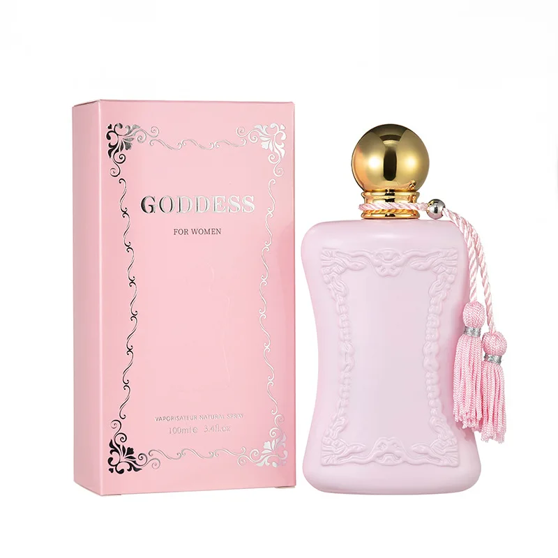 Parfum 100ml Pria Wanita, pewangi rasa alami feromon pria wanita dengan kotak hadiah