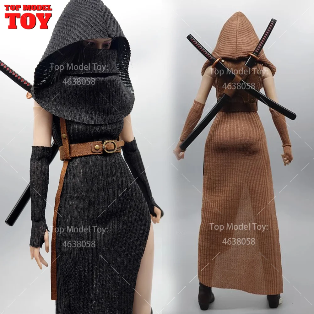SATOYS SA008 1/6 Classic Assassin Dress From Post-apocalyptic Dune Clothes Model Fit 12'' Female SoldierAction Figure Body Dolls