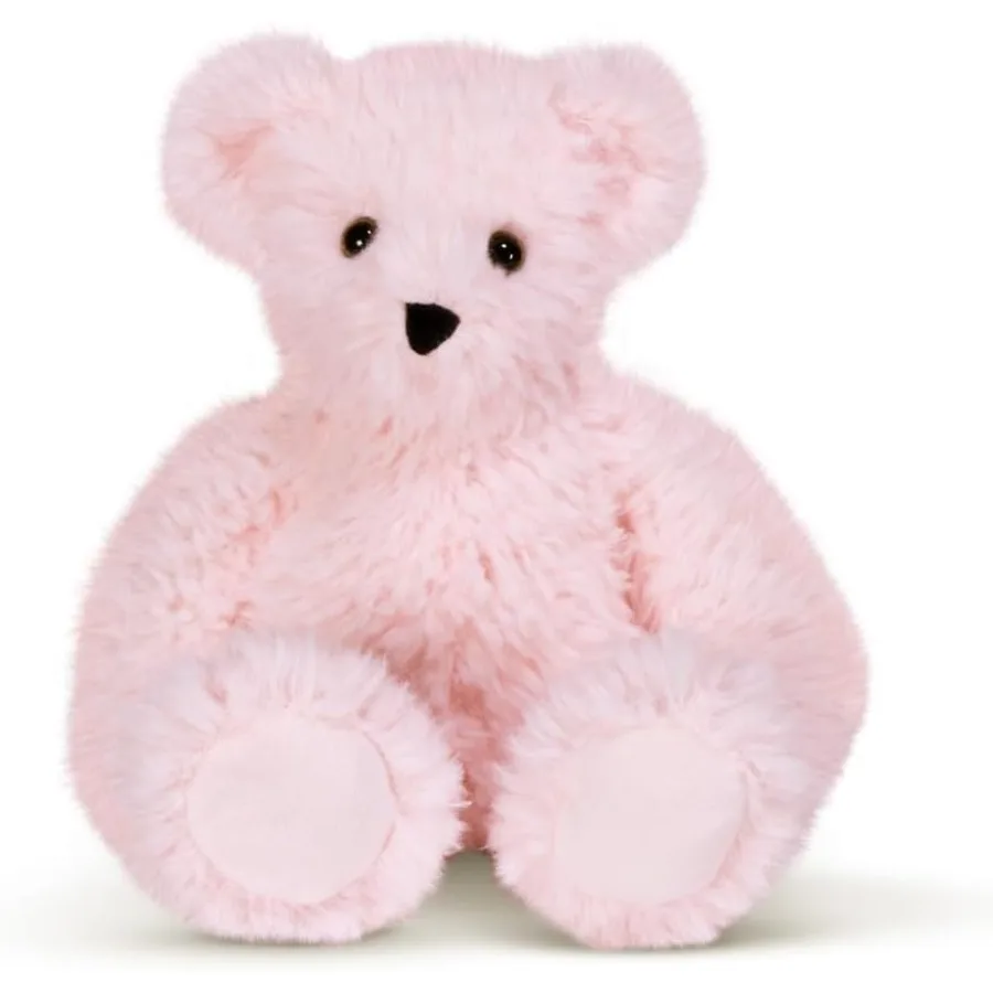 

Pink Plush Bear 13 Stuffed Animal with 100 Recycled Stuffing for Room Decor Cotton Candy Pink Teddy Bear Made in USA with Love