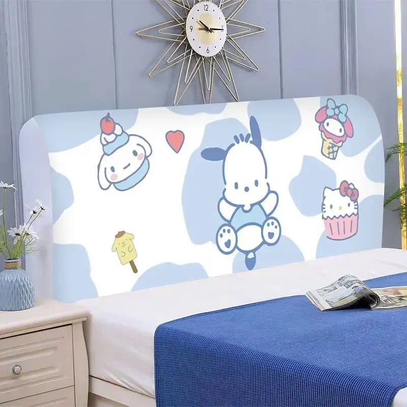 Sanrio-funda nórdica para cabecero de cama, Protector contra el polvo de cabeza de cama de madera, bolsa suave con respaldo, perro de la serie, perro, KT Ins